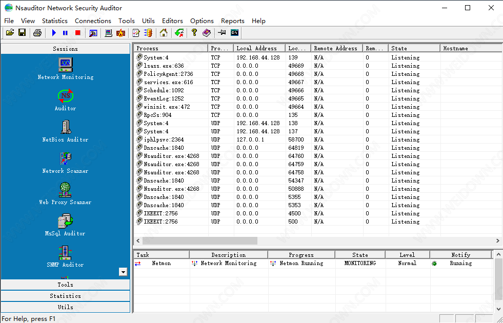 Nsauditor Network Security Auditor