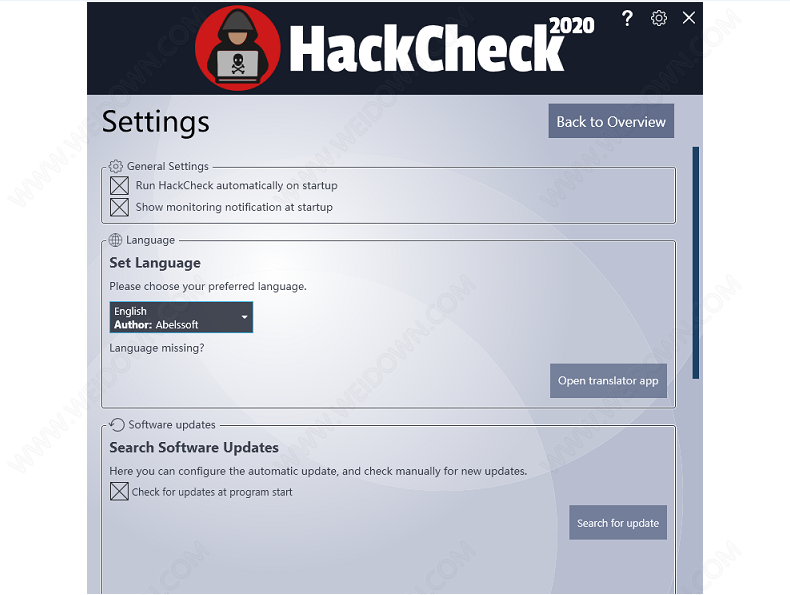 Abelssoft HackCheck下载 - Abelssoft HackCheck 2022 4.01.38074 破解版