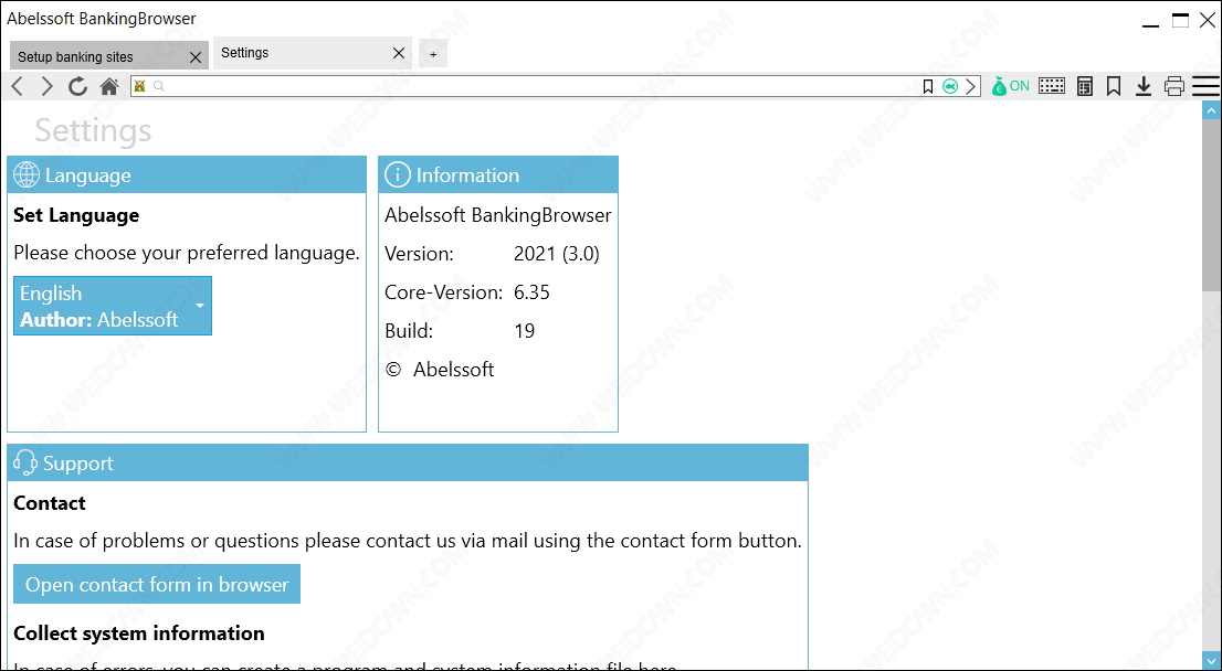 Abelssoft BankingBrowser下载 - Abelssoft BankingBrowser 2021 3.0.19 破解版