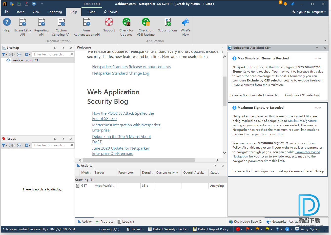 Netsparker Professional Edition下载 - Netsparker Professional Edition Web漏洞扫描工具 5.8.1.28119 绿色破解版