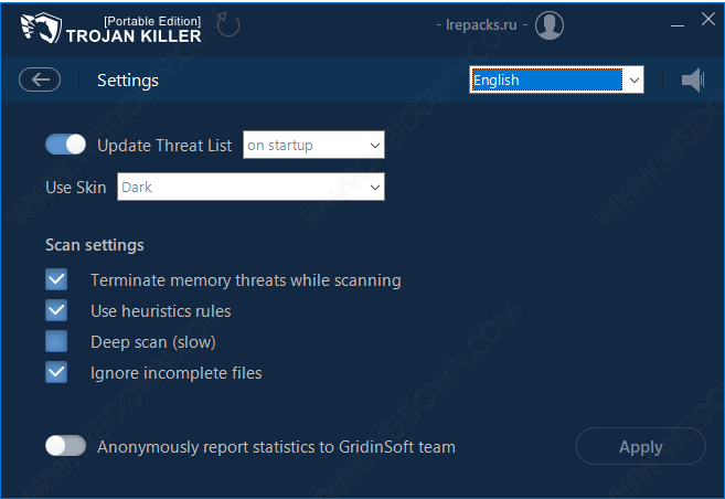 GridinSoft Trojan Killer下载 - GridinSoft Trojan Killer 2.1.57 破解版