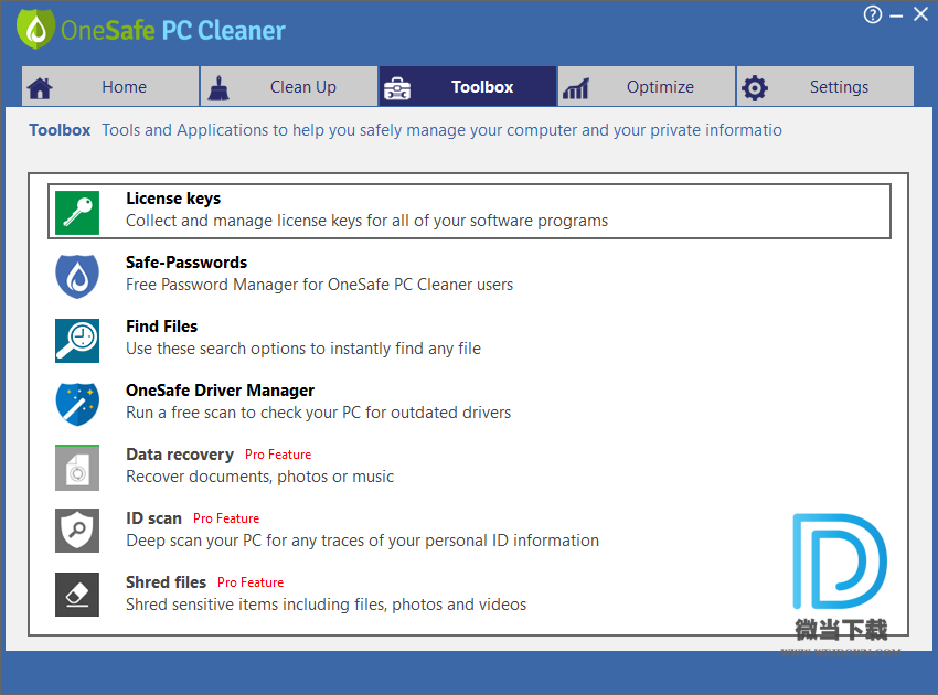 OneSafe PC Cleaner下载 - OneSafe PC Cleaner Pro 系统清理软件 6.9.9.0 官方版