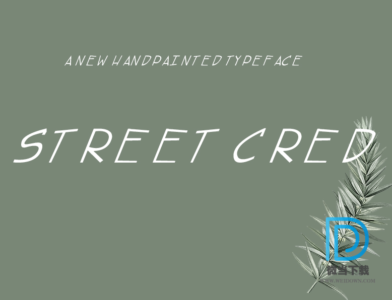 StreetCred字体下载 - StreetCred字体 免费下载