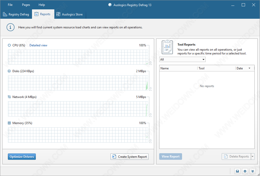 Auslogics Registry Defrag