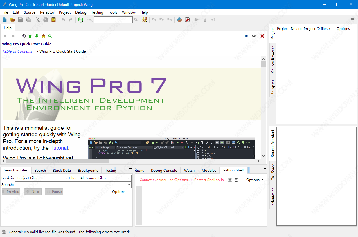 Wingware Wing IDE Pro下载 - Wingware Wing IDE Pro 7.2.6.0 破解版