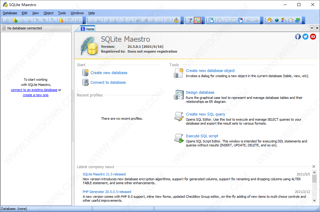 SQLite Maestro Pro