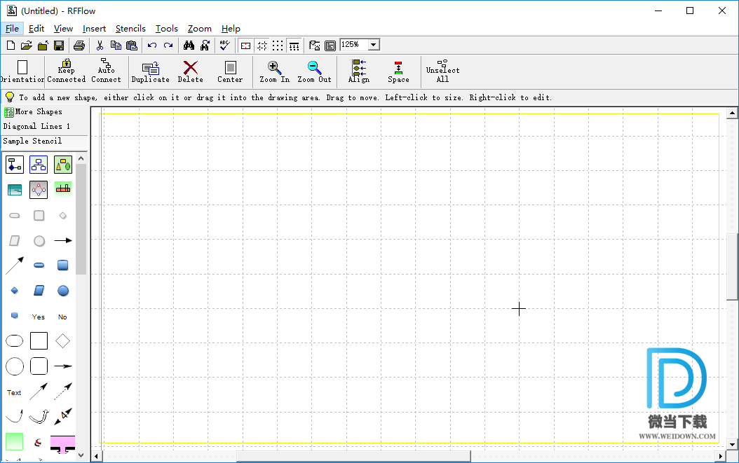 RFFlow下载 - RFFlow 流程图制作软件 5.06 R5 注册版
