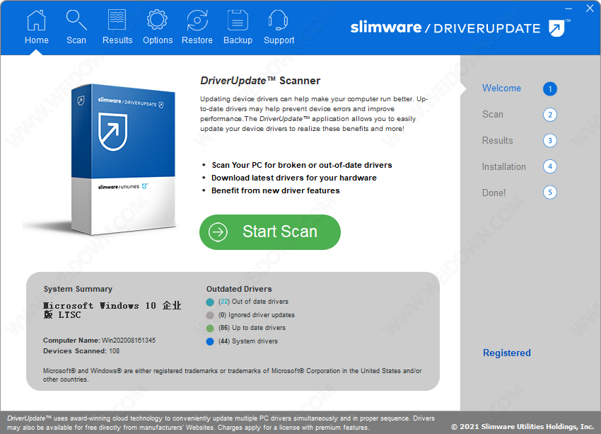 SlimWare DriverUpdate