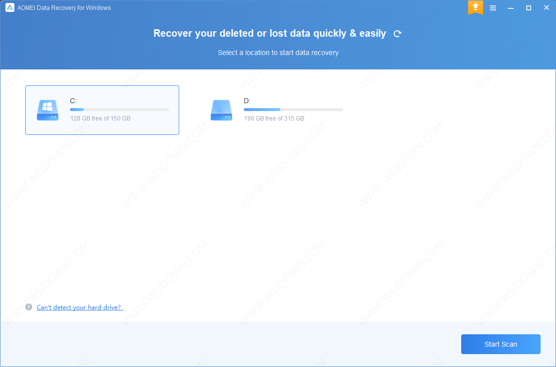 AOMEI Data Recovery-1