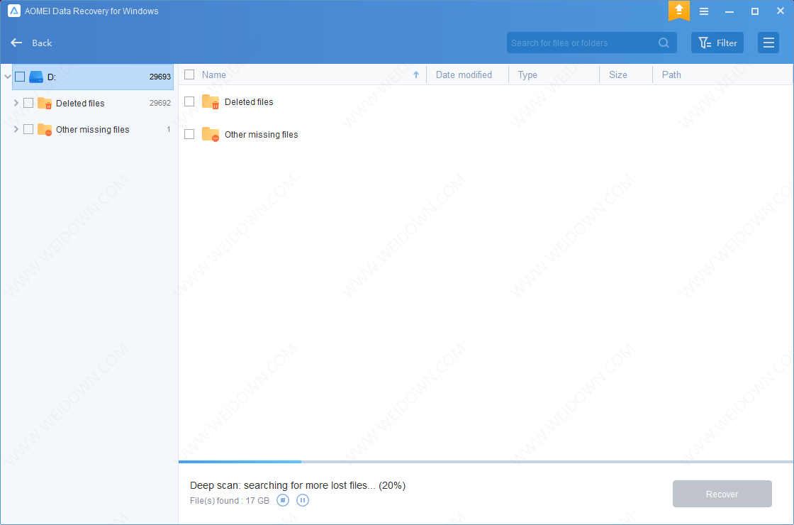 AOMEI Data Recovery-2