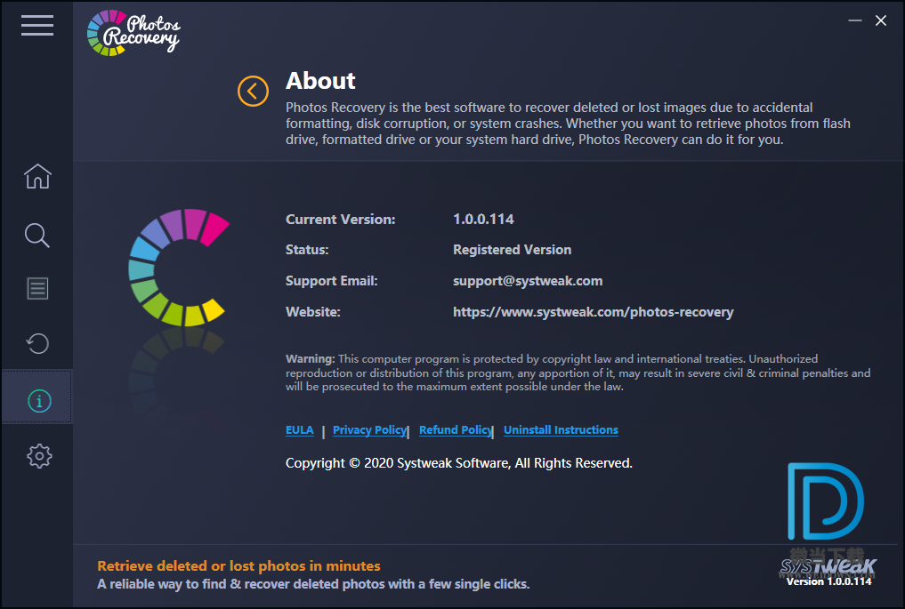 Photos Recovery下载 - Photos Recovery 图片恢复软件 1.0.0.114 破解版