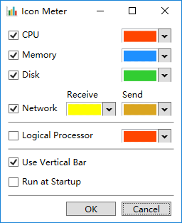 Icon Meter下载 - Icon Meter 任务栏监控软件 2.1.0.0 官方版