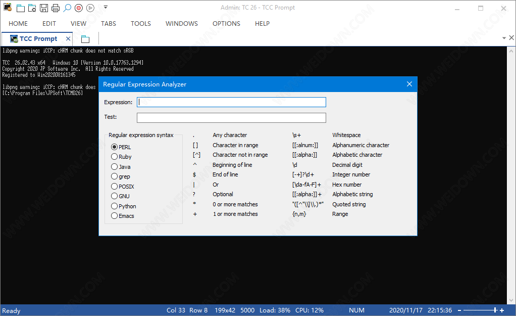 JP Software Take Command下载 - JP Software Take Command 命令行处理器 26.02.43 破解版