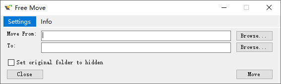 FreeMove下载 - FreeMove 文件夹转移工具 1.6 汉化版