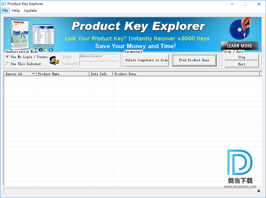 Nsasoft Product Key Explorer下载 - Nsasoft Product Key Explorer 程序密钥显示工具 4.2.5.0 绿色破解版