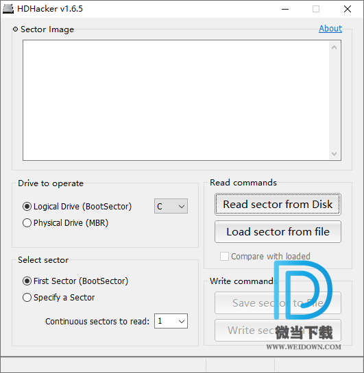 HDHacker下载 - HDHacker MBR引导扇区备份还原工具 1.6.5 绿色版