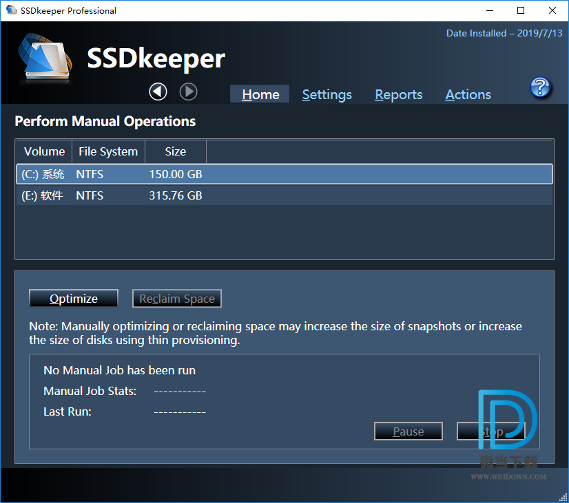 Condusiv SSDkeeper Pro下载 - Condusiv SSDkeeper Pro 固态硬盘重组工具 2.0.52 破解版