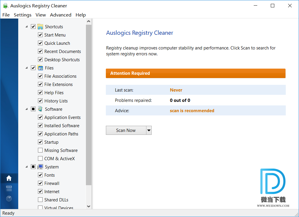 Auslogics Registry Cleaner下载 - Auslogics Registry Cleaner 注册表清理软件 8.4.0.2 绿色便携版