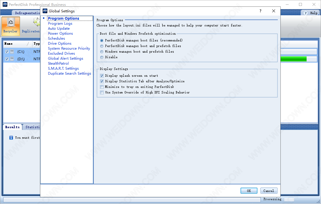 Raxco PerfectDisk Pro-4