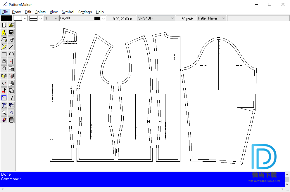 PatternMaker Pro下载 - PatternMaker Pro CAD绘图工具 7.5.2 Build 3 破解版