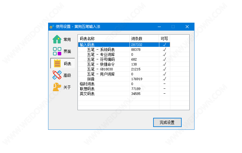 黄狗五笔输入法下载 - 黄狗五笔输入法 1.0.0 官方版