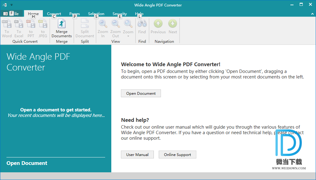 Wide Angle PDF Converter下载 - Wide Angle PDF Converter PDF转换器 1.09 破解版