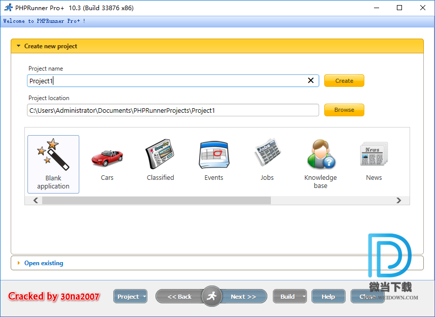 XLineSoft PHPRunner Enterprise下载 - XLineSoft PHPRunner Enterprise PHP网页制作工具 10.3 破解版