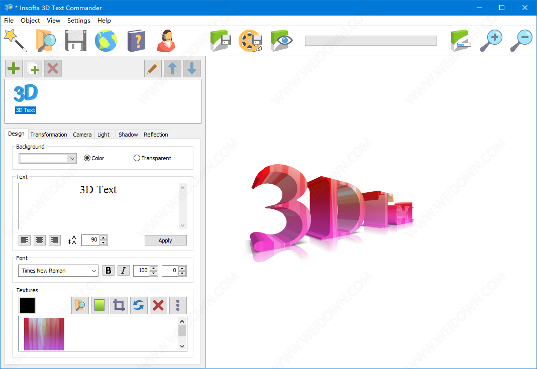 Insofta 3D Text Commander下载 - Insofta 3D Text Commander 5.7.0 破解版