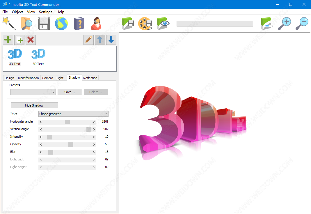 Insofta 3D Text Commander下载 - Insofta 3D Text Commander 5.7.0 破解版