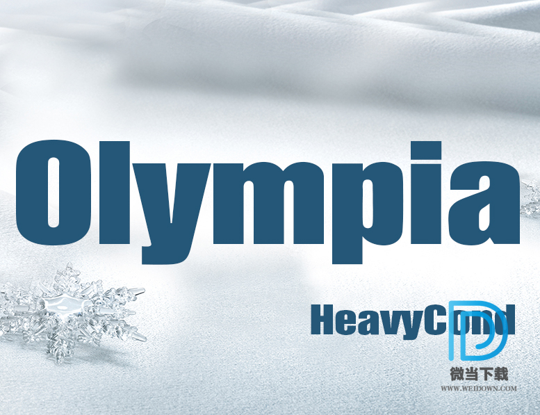 Olympia HeavyCond字体下载 - Olympia HeavyCond字体 免费下载