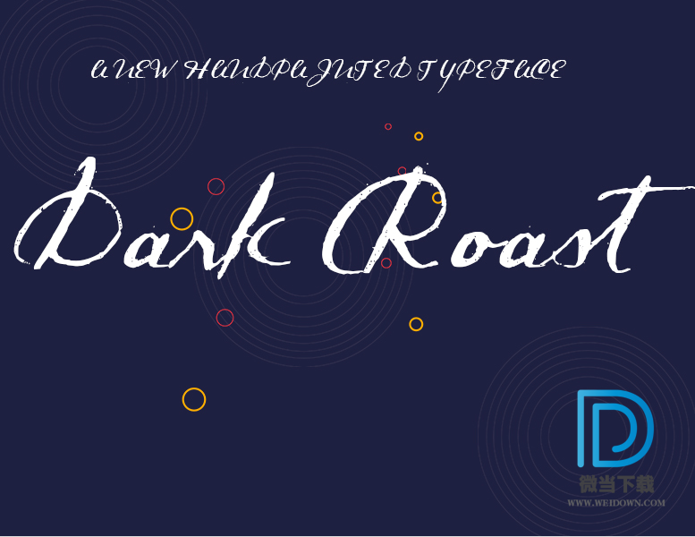 darkroast字体下载 - darkroast字体 免费下载