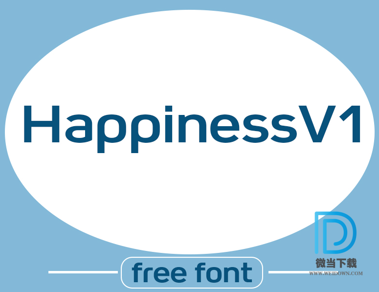 HappinessV字体下载 - HappinessV字体 免费下载