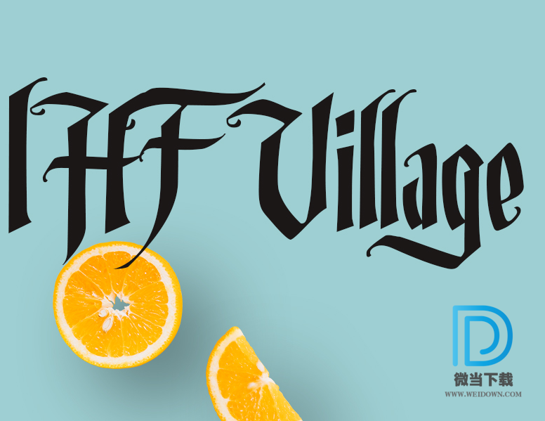 VillageLHF字体下载 - VillageLHF字体 免费下载