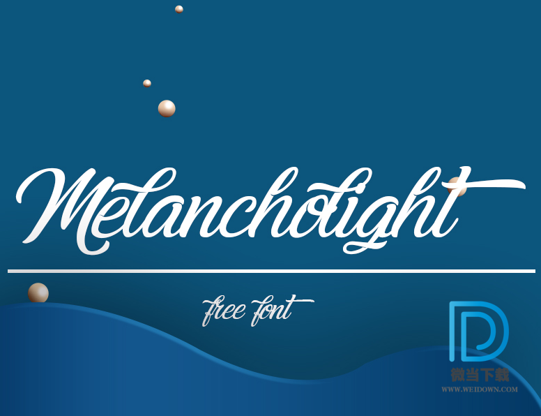 Melancholight字体下载 - Melancholight字体 免费下载