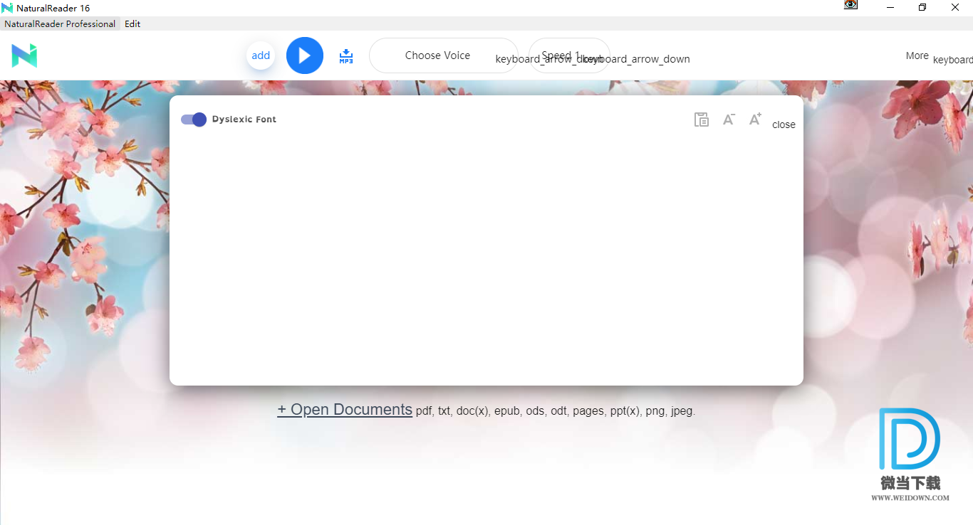 NaturalReader Professional下载 - NaturalReader Professional 文本语音朗读软件 16.1.2 破解版