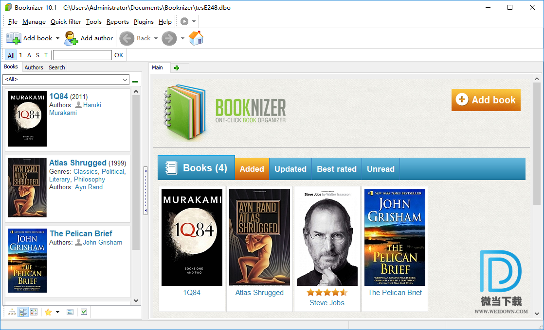 Booknizer下载 - Booknizer 图书管理软件 10.1.597 破解版