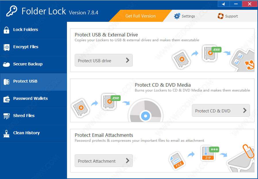 Folder Lock下载 - Folder Lock 7.8.9 破解版