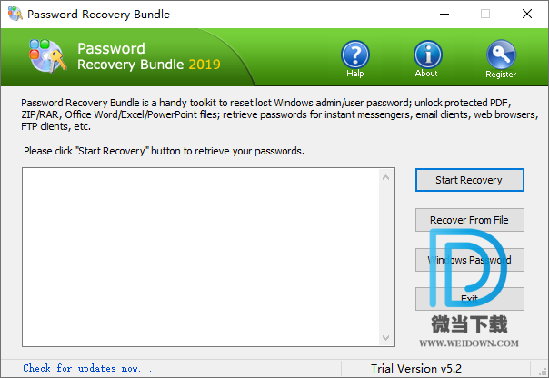 Password Recovery Bundle下载 - Password Recovery Bundle 2019 密码恢复破解工具 5.2 绿色便携版