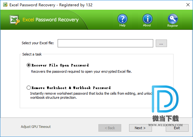 Top Excel Password Recovery下载 - Top Excel Password Recovery Excel密码破解工具 2.3 破解版