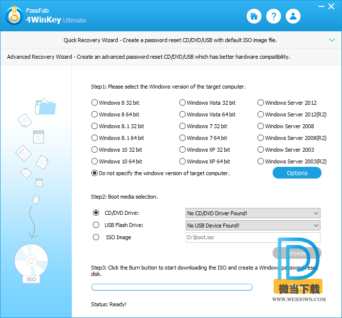 PassFab 4WinKey Ultimate下载 - PassFab 4WinKey Ultimate windows密码恢复工具 6.6.0.9 破解版