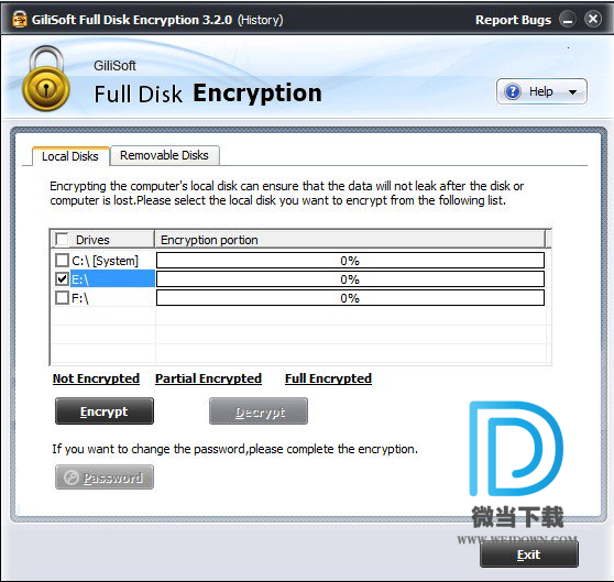 Gilisoft Full Disk Encryption下载 - Gilisoft Full Disk Encryption 硬盘加密工具 4.2.0 注册版