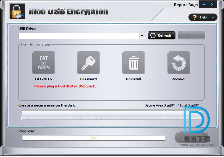 idoo USB Encryption下载 - idoo USB Encryption 优盘加密工具 6.2.0 注册版