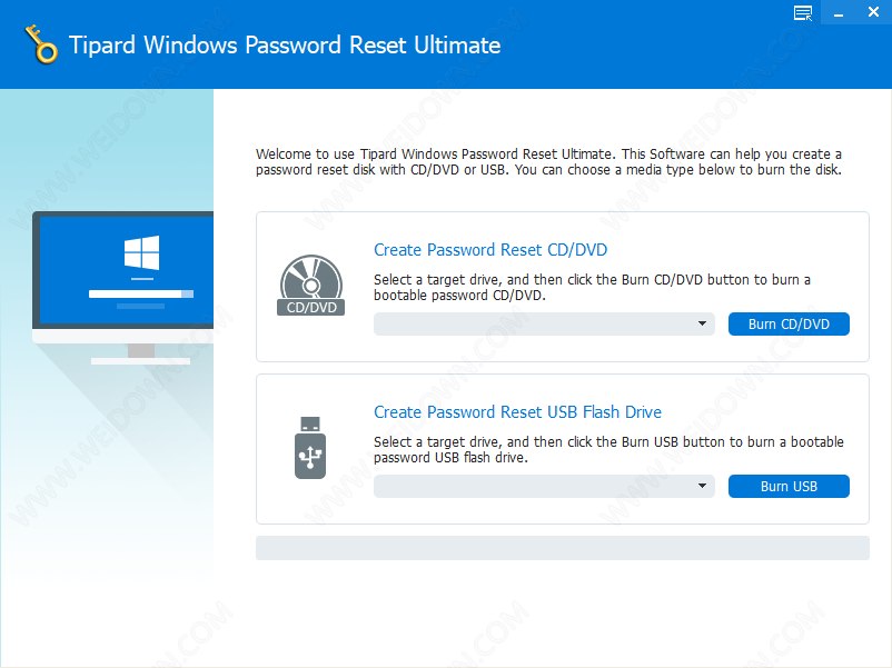 Tipard Windows Password Reset Ultimate下载 - Tipard Windows Password Reset Ultimate 1.0.12 破解版