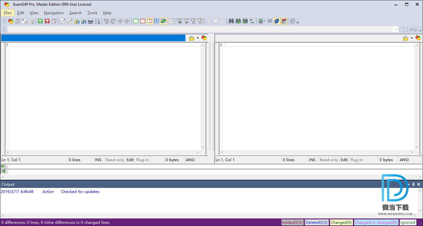 ExamDiff Pro Master Edition下载 - ExamDiff Pro Master Edition 文件对比工具 10.0.1.7 中文破解版