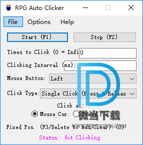 RPG Auto Clicker下载 - RPG Auto Clicker 鼠标自动知识兔点击器 5.0.1.0 官方版