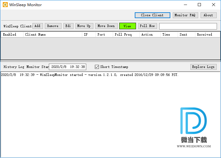 WinSleep Monitor下载 - WinSleep Monitor 远程监控软件 1.2.1.0 官方版