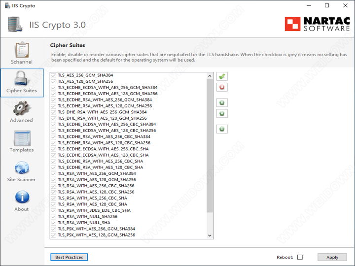 IIS Crypto下载 - IIS Crypto IIS安全管理 3.0.14.0 免费版