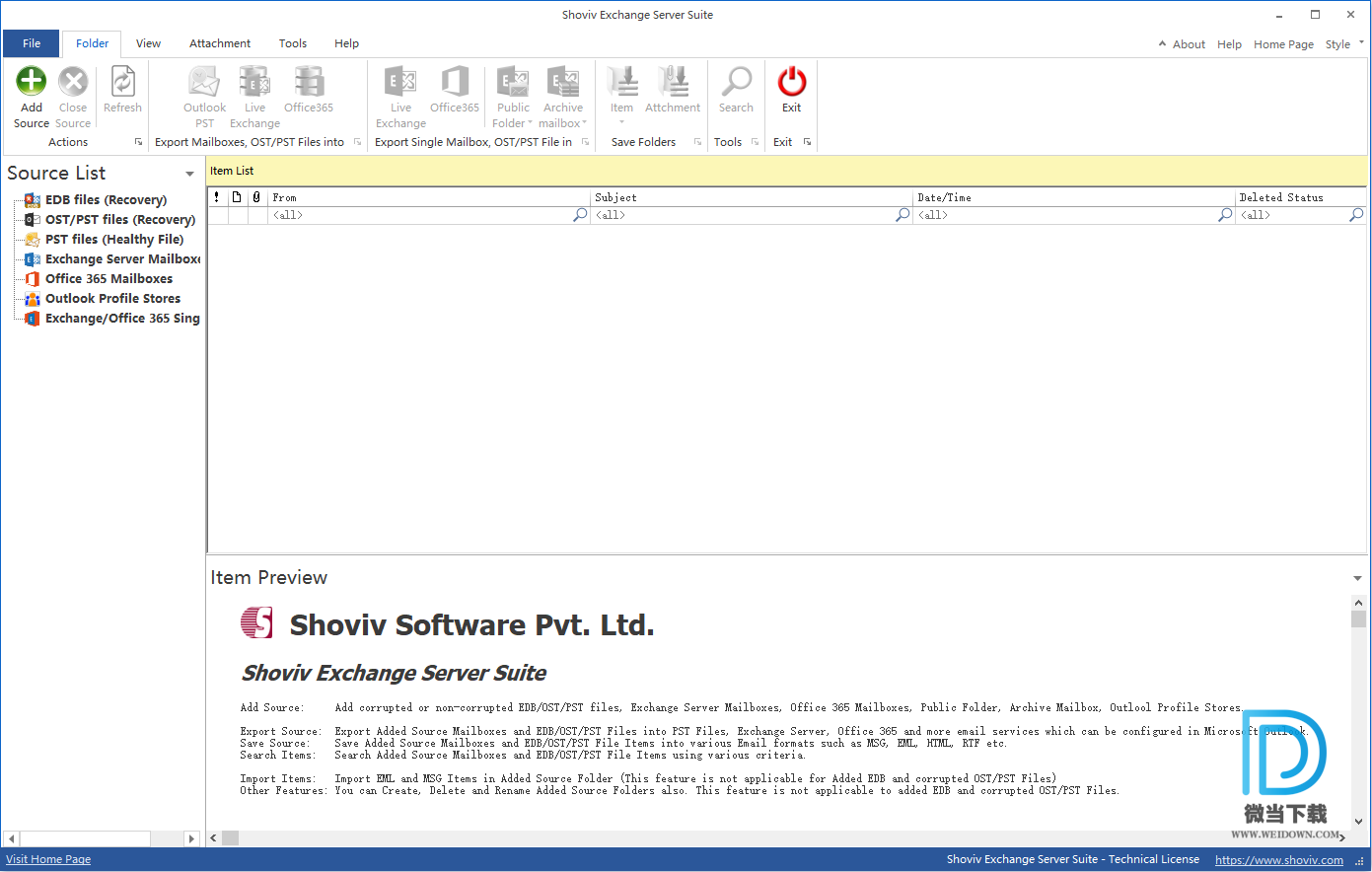 Shoviv Exchange Server Suite下载 - Shoviv Exchange Server Suite 邮件迁移工具 20.1 破解版