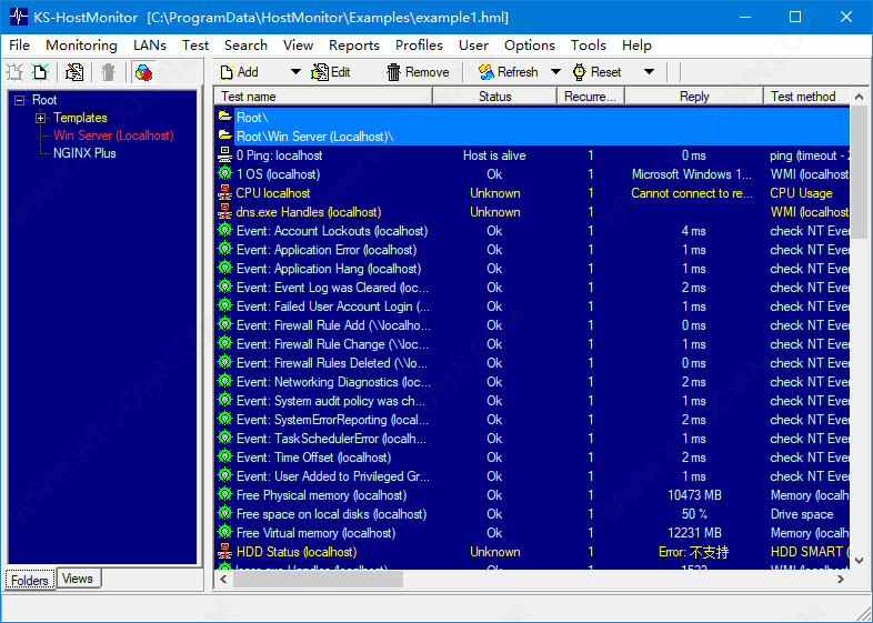 Advanced Host Monitor