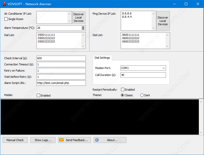 VovSoft Network Alarmer